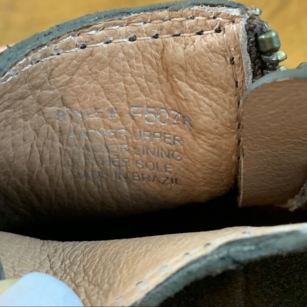 Madewell The Janice darkest olive suede ankle boot - Picture 13 of 15